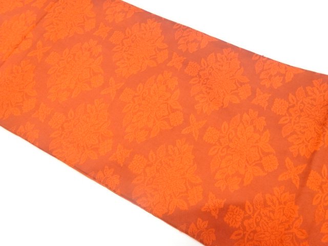 JAPANESE KIMONO / UNUSED HANABISHI / HANABIRD PATTERN WEAVING REVERSIB